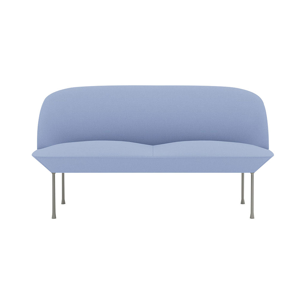 Oslo 2-Seater Sofa: Grey