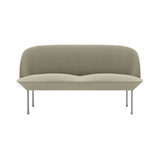 Oslo 2-Seater Sofa: Grey