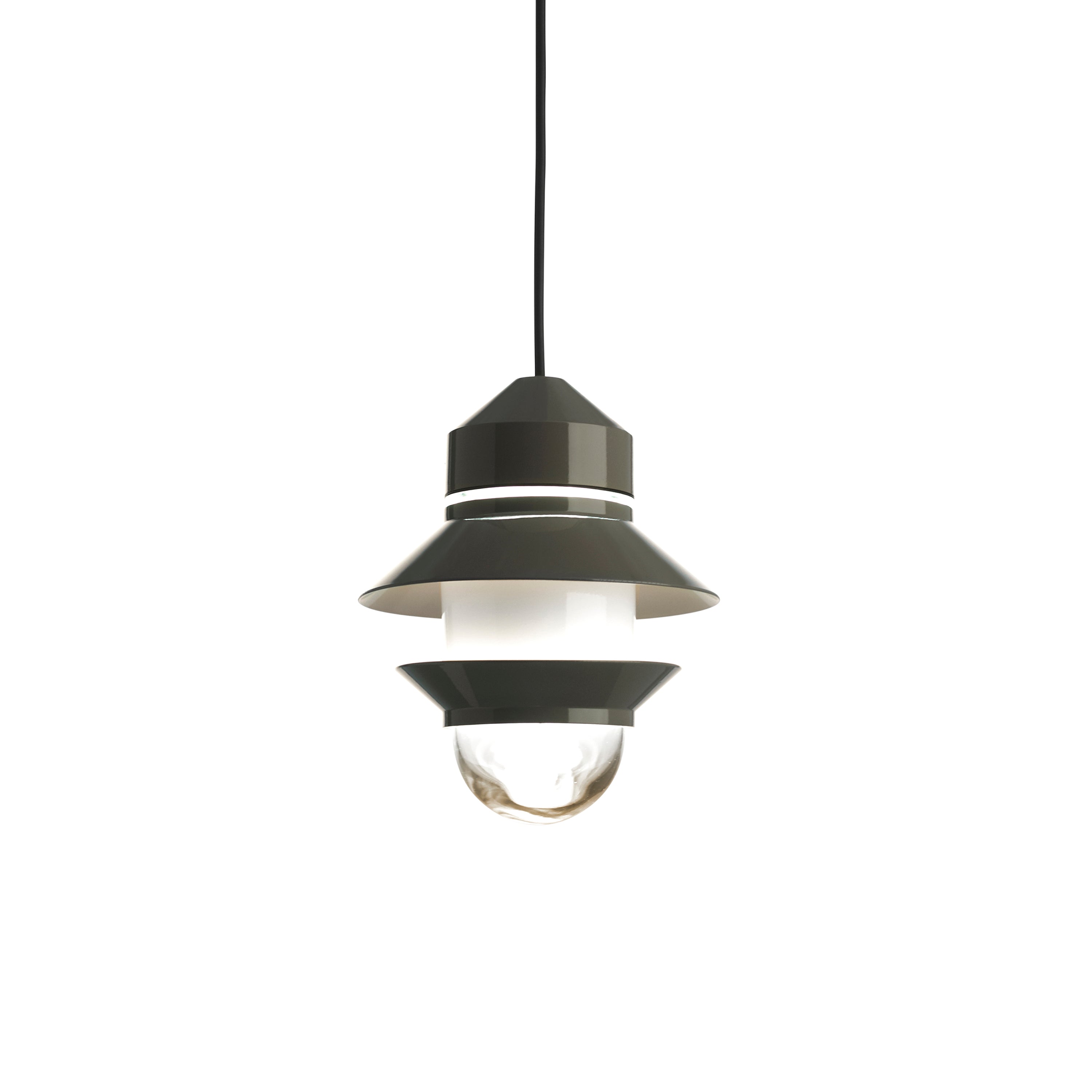 Santorini Pendant Light: Grey