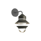 Santorini Fixed Stem Wall Light: Grey