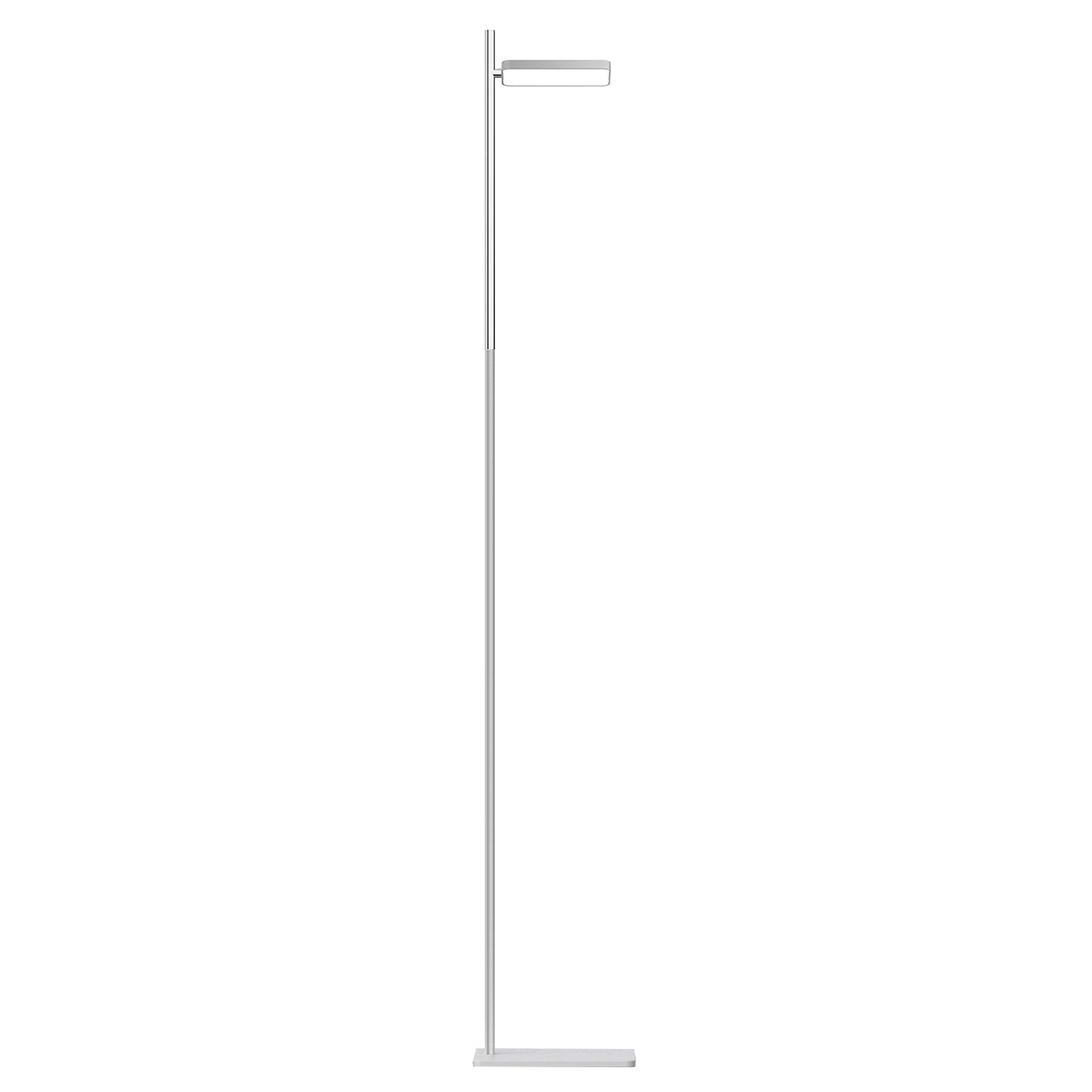 Talia Floor Lamp: Grey + Silver