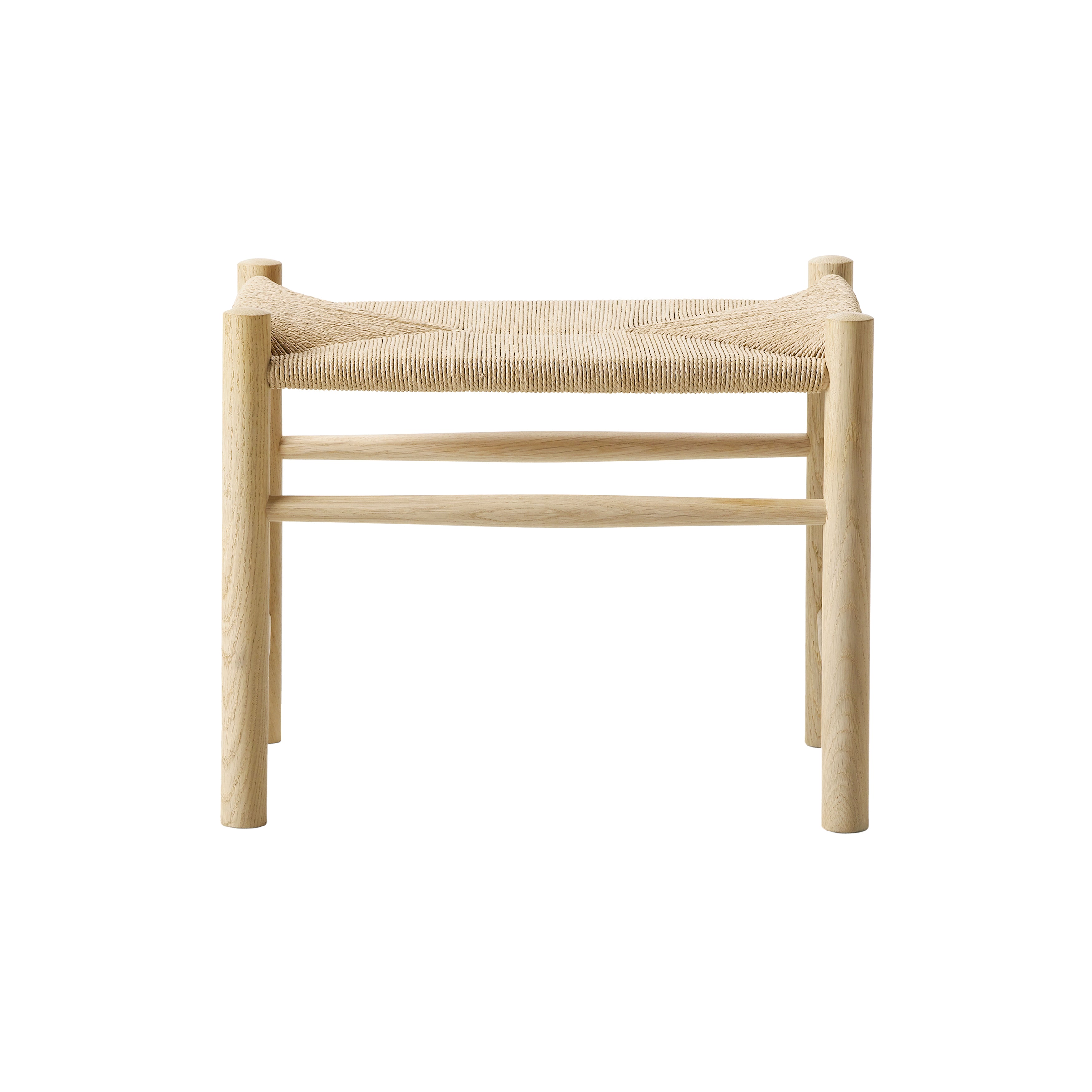 Wegner J16 Stool: Soaped Treated Oak + Natural