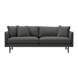 Calmo 2 Seater Sofa: Metal Base + Large - 78.7