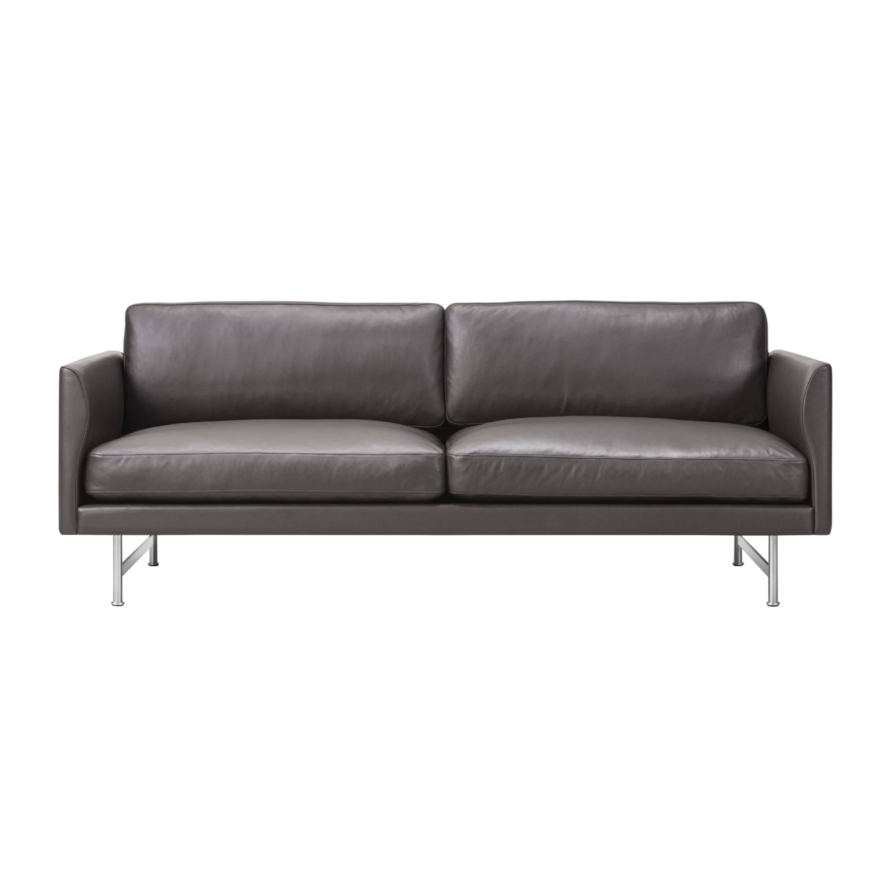 Calmo 2 Seater Sofa: Metal Base + Large - 78.7