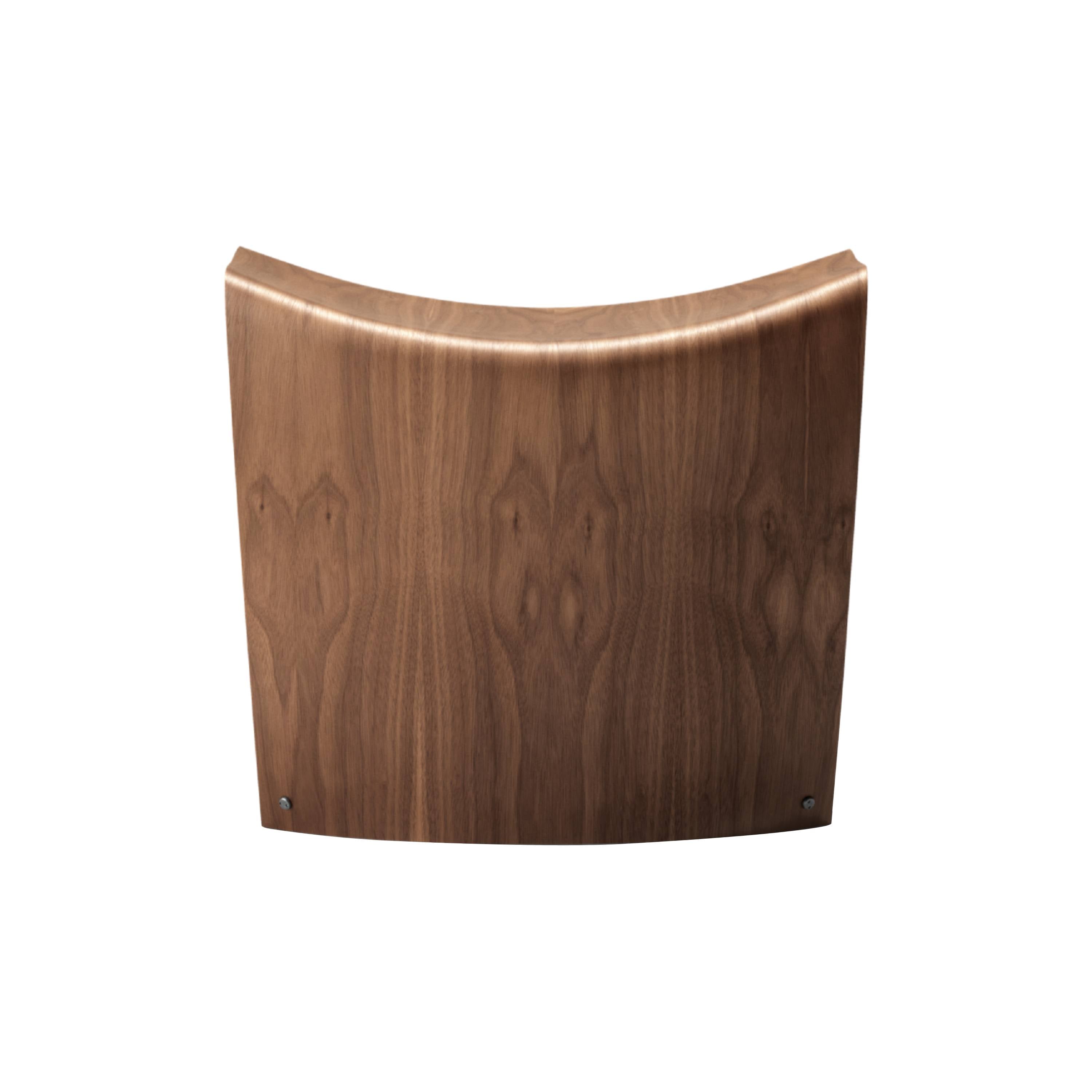 Gallery Stool: Walnut