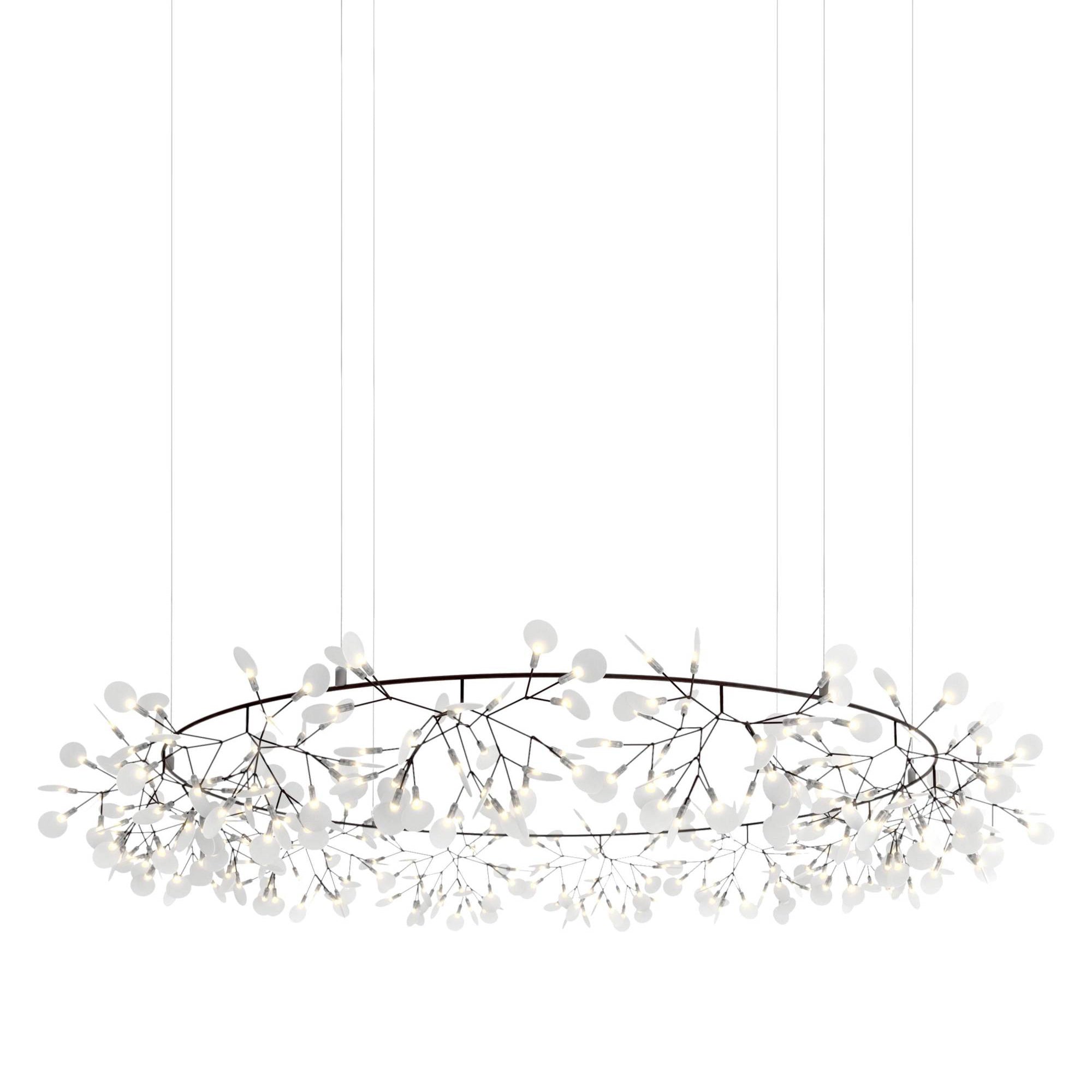 Heracleum The Big O Suspension Lamp: Nickel