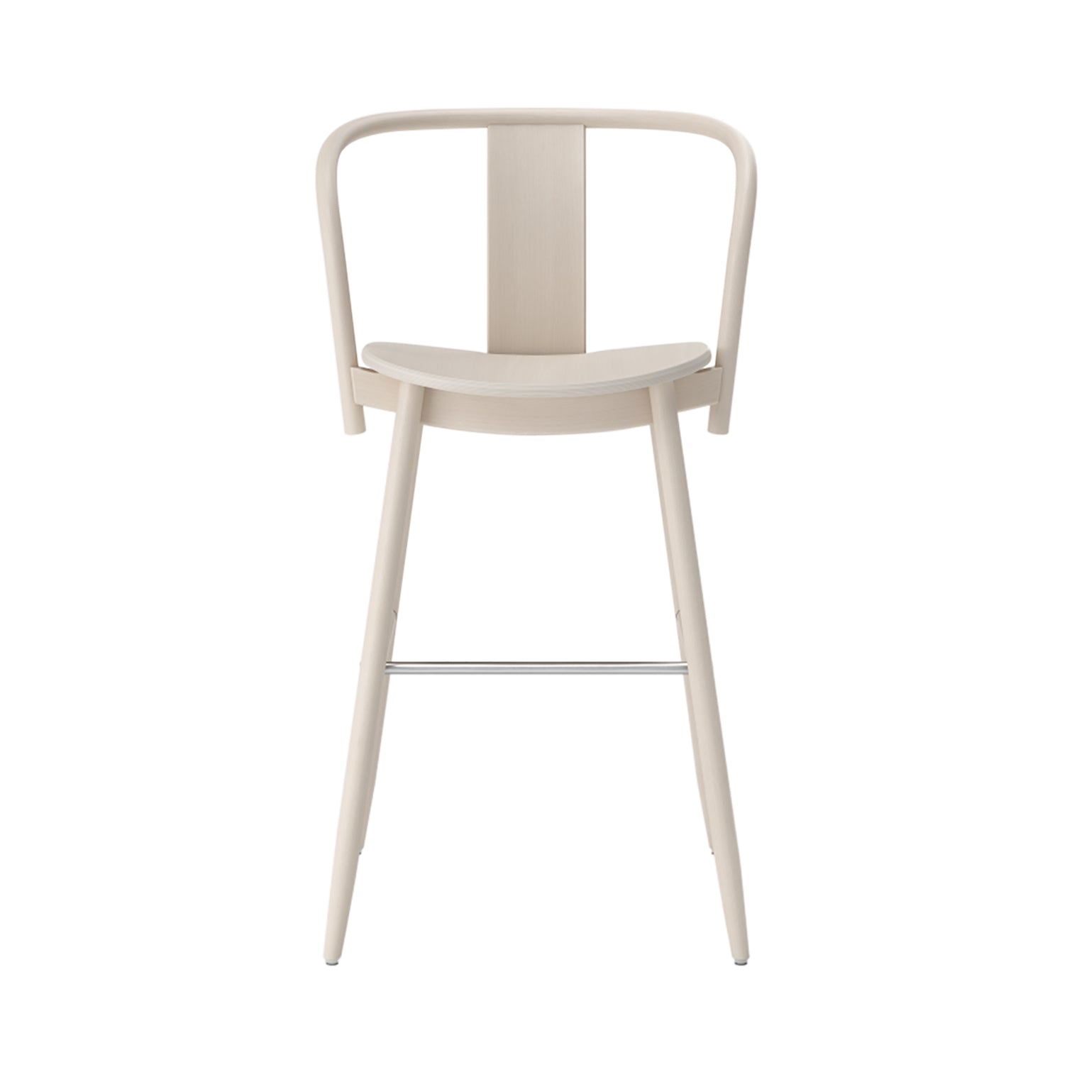 Icha Bar + Counter Chair: Bar + White Oiled Beech