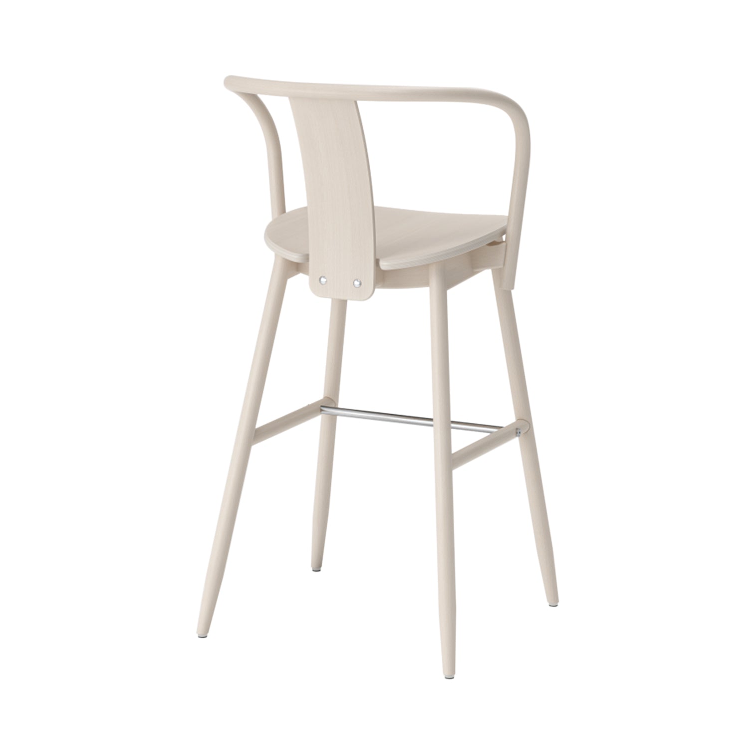 Icha Bar + Counter Chair: Bar + White Oiled Beech