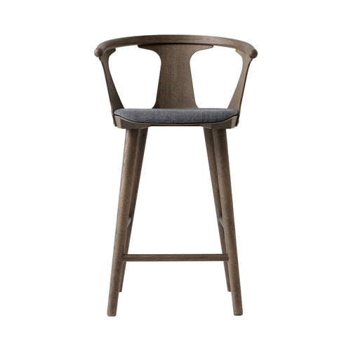 In Between Bar (SK10) + Counter Chair (SK8): Upholstered + Smoked Oiled Oak