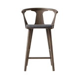 In Between Bar (SK10) + Counter Chair (SK8): Upholstered + Bar + Smoked Oiled Oak