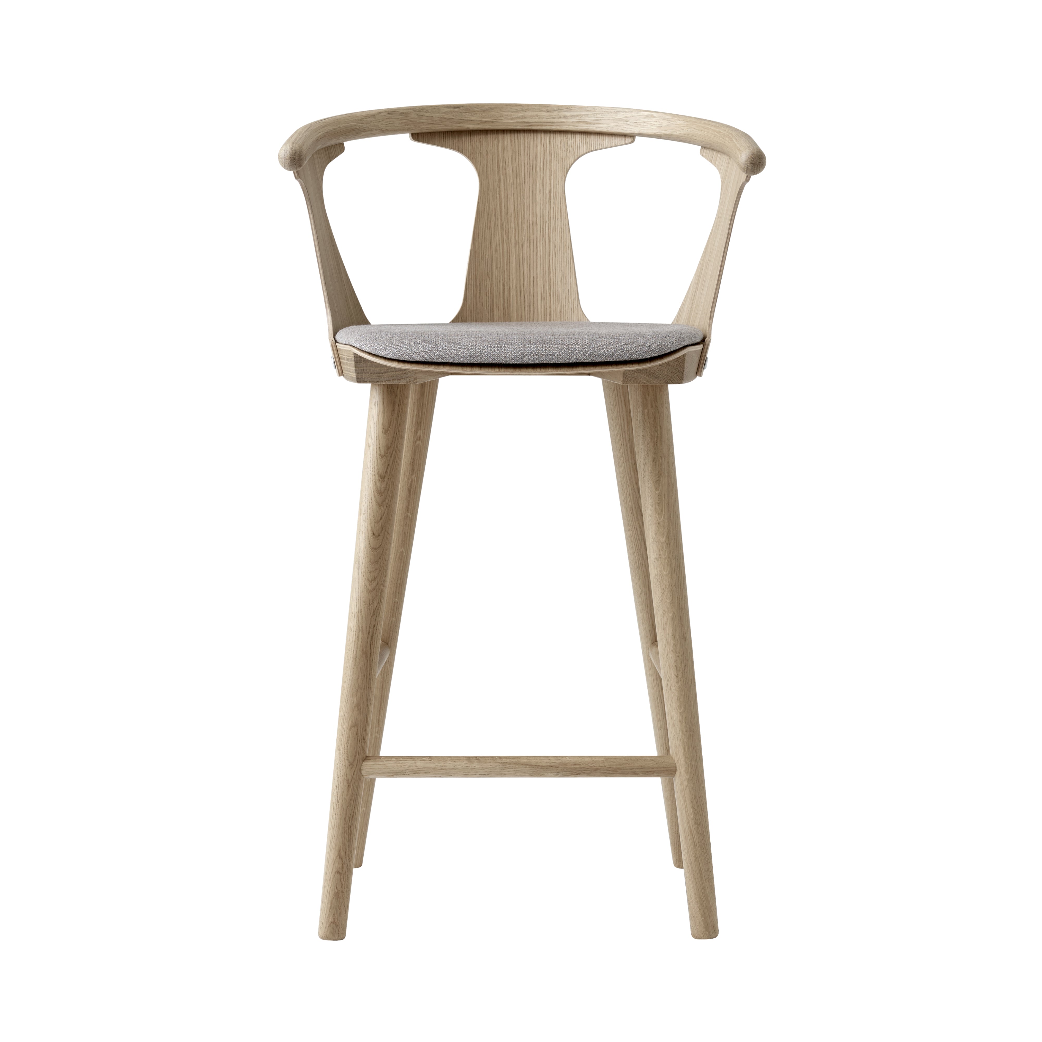 In Between Bar (SK10) + Counter Chair (SK8): Upholstered + Bar + Oiled