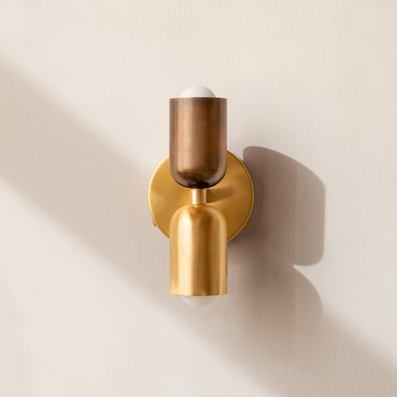 Up Down Sconce: Brass