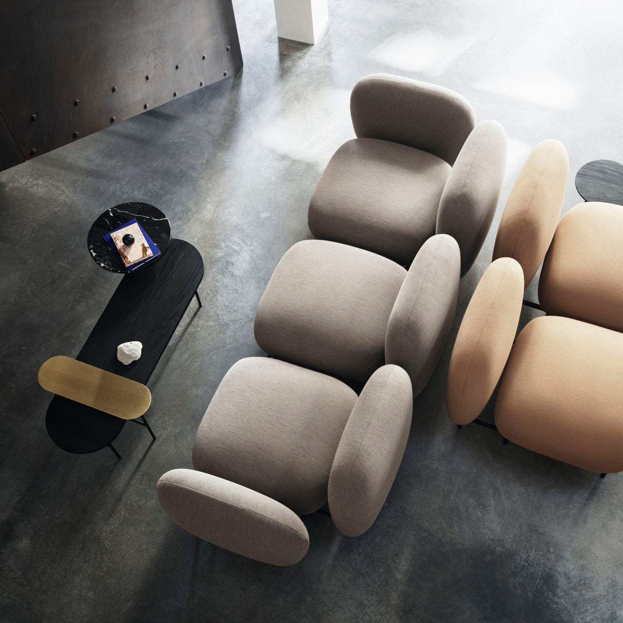 Isole Modular Sofa: NN1A-NN1G + LS