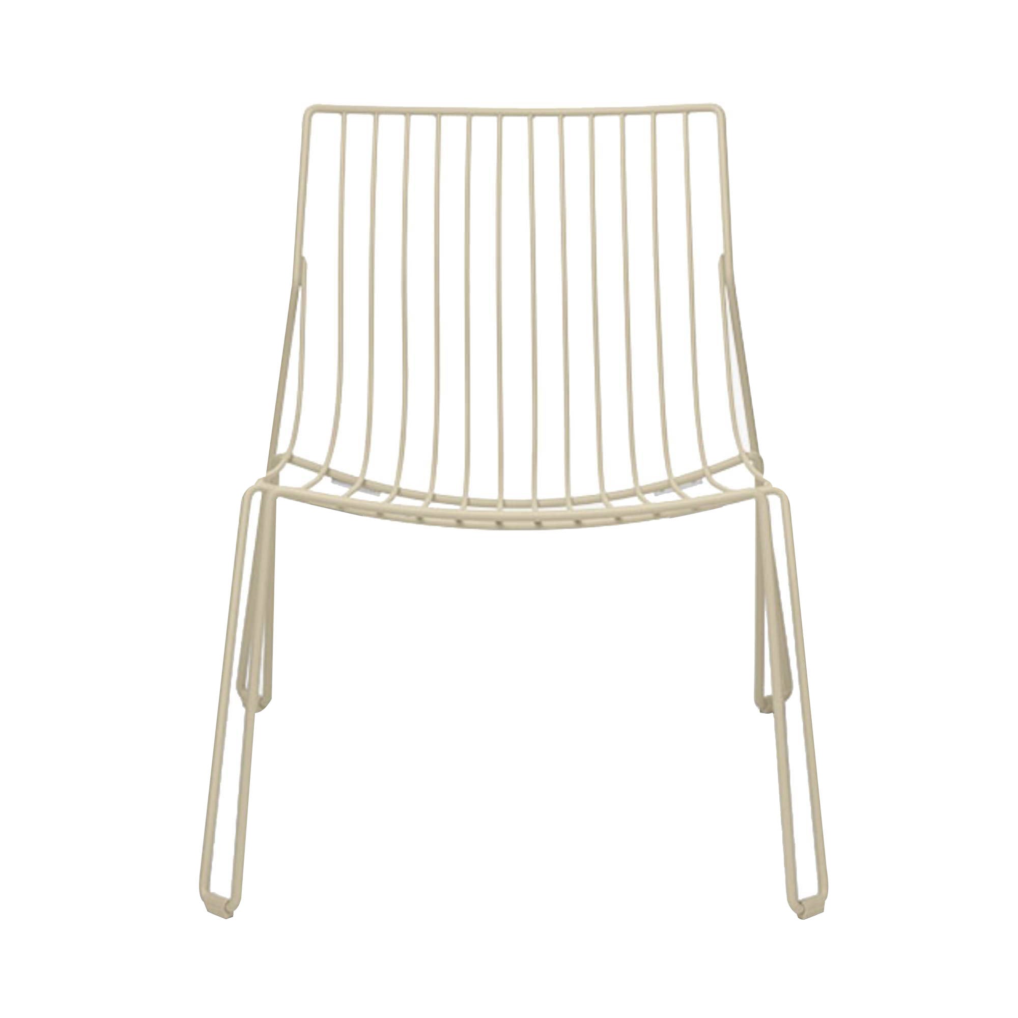 Tio Easy Chair: Ivory