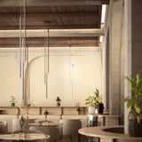 Thin Vertical Suspension Light: Medium