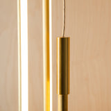 Thin Vertical Suspension Light: Small