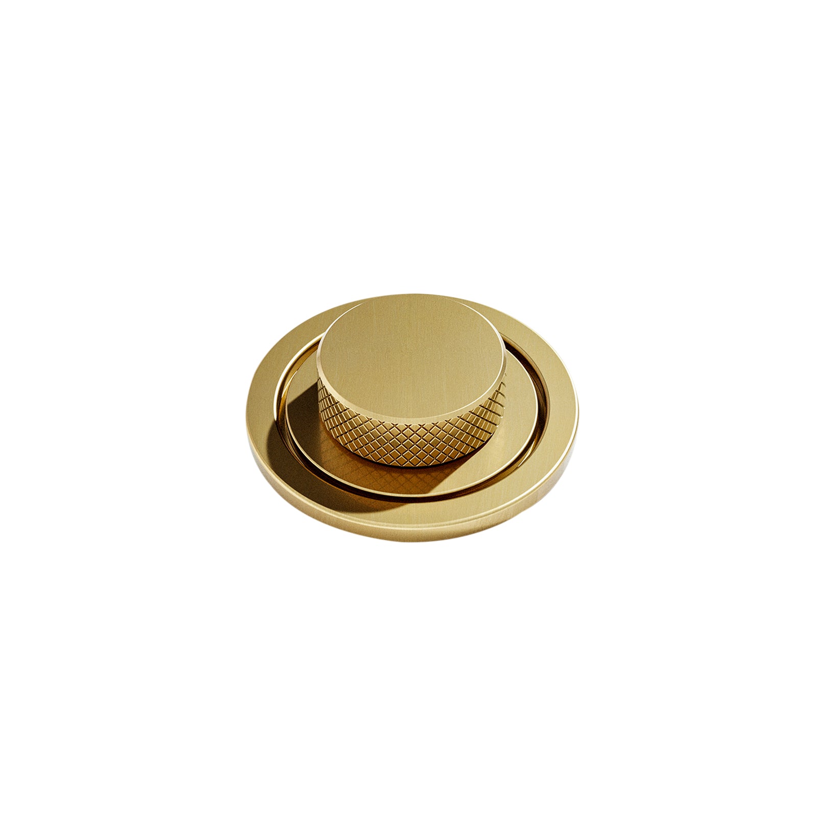 Ground Control: Accessories + Low Voltage Dimmer Knob + Satin Brass