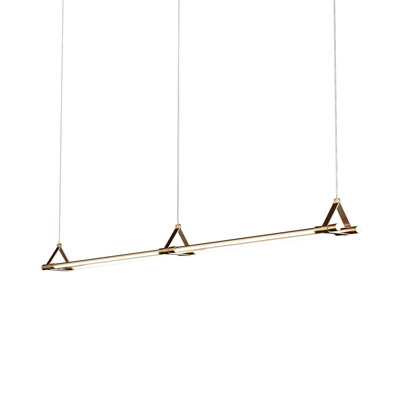 Thin Multiples Suspension Light: Dyad + 2 Segments - 48