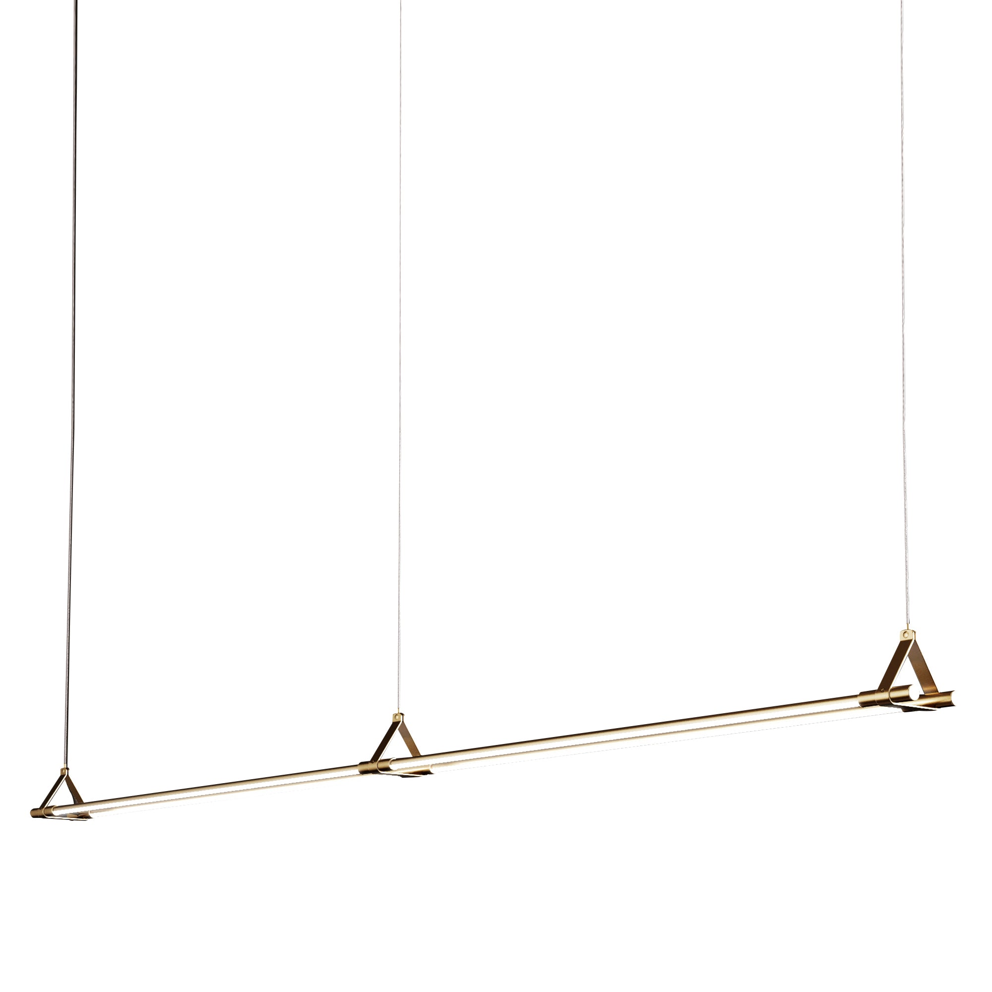 Thin Multiples Suspension Light: Dyad + 2 Segments - 72