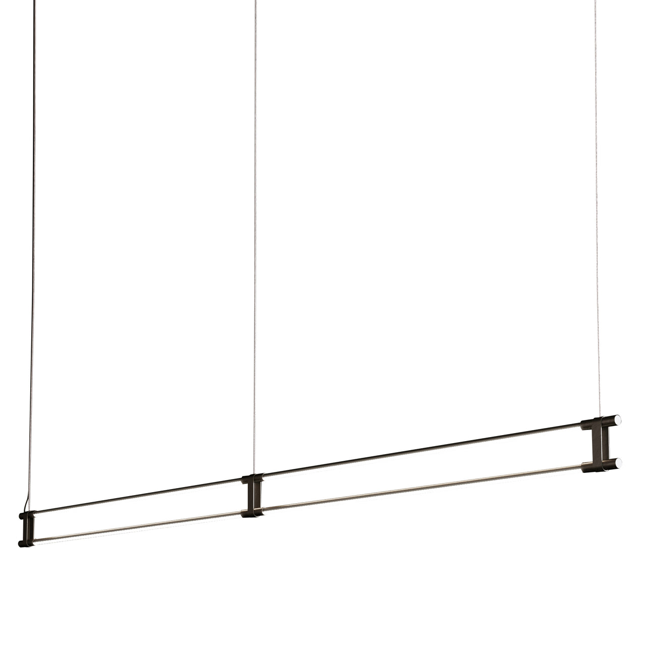 Thin Multiples Suspension Light: Dyad + 2 Segments - 72