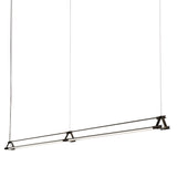 Thin Multiples Suspension Light: Triad + 2 Segments - 72