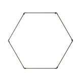 Thin Primaries Surface Mount: Hexagon - 36