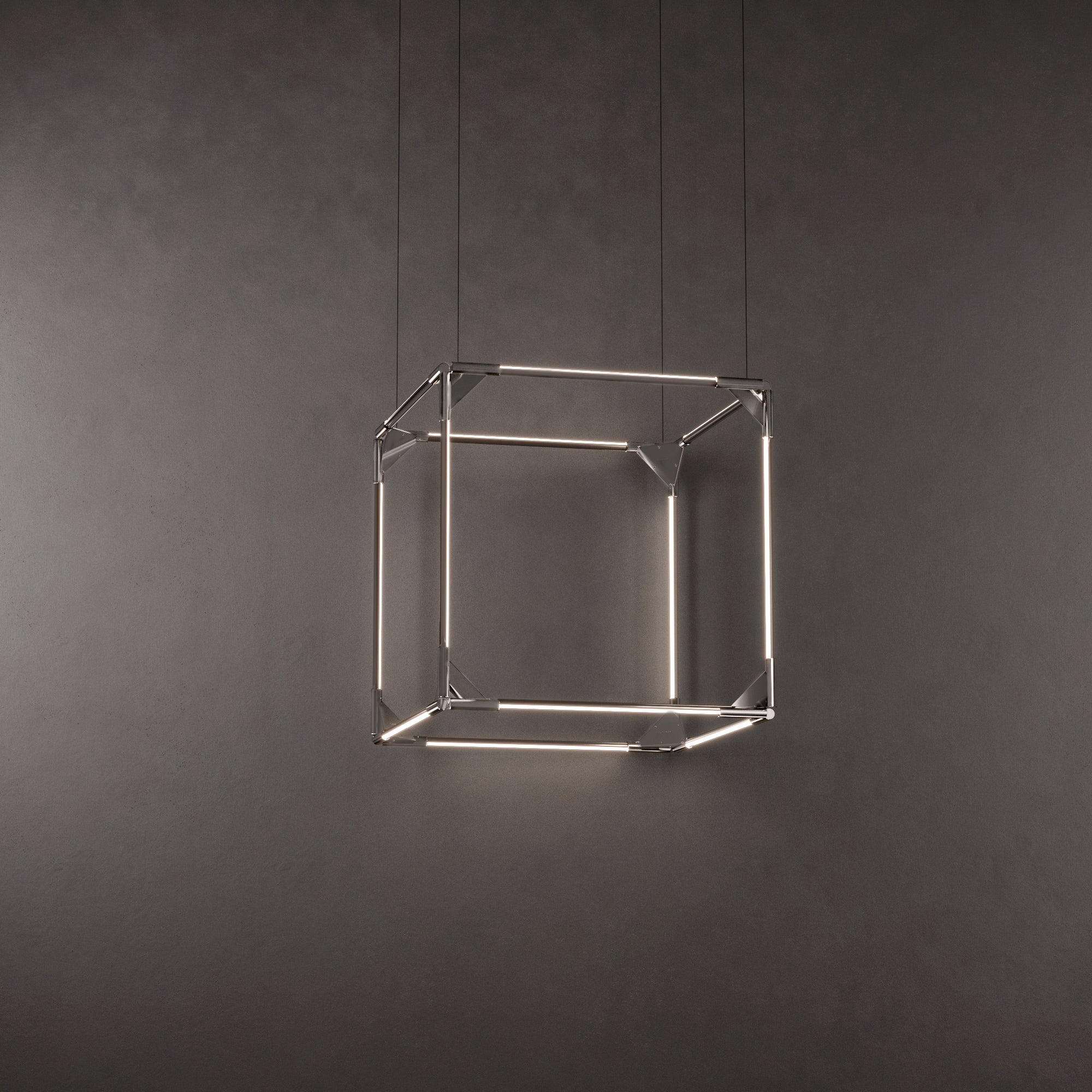 Thin Solids Cube Light