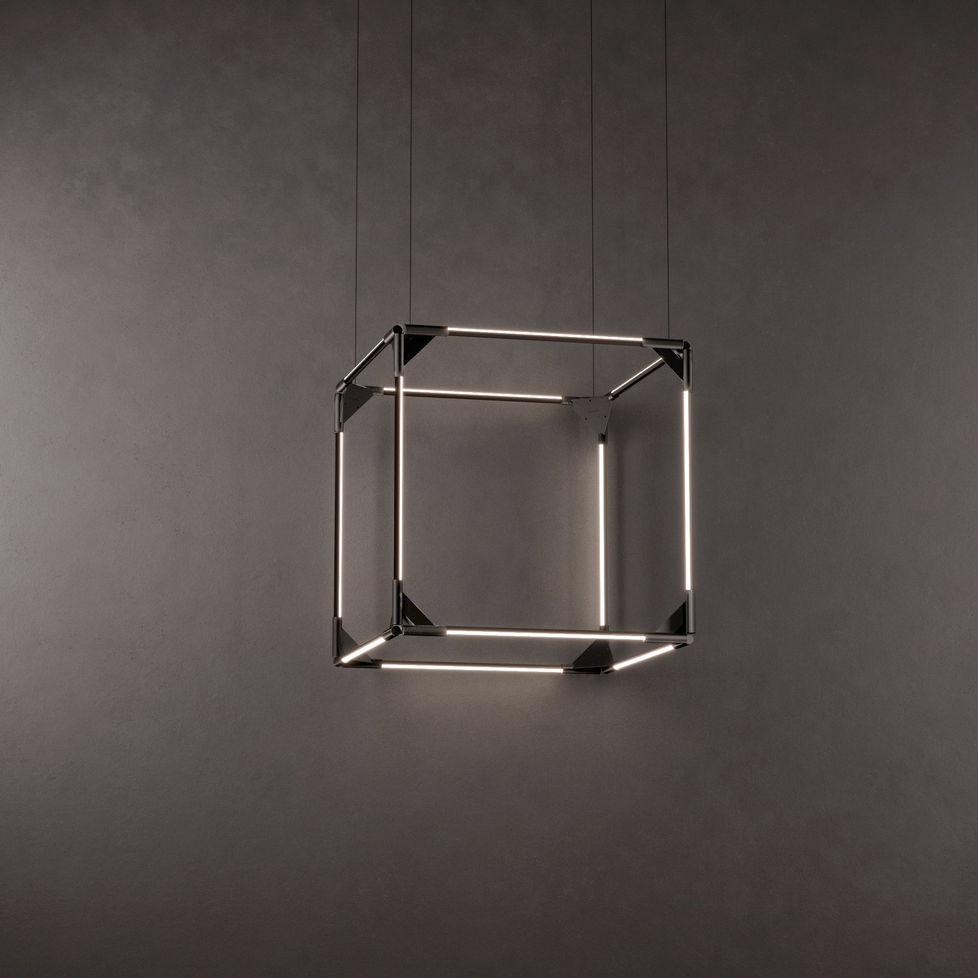 Thin Solids Cube Light