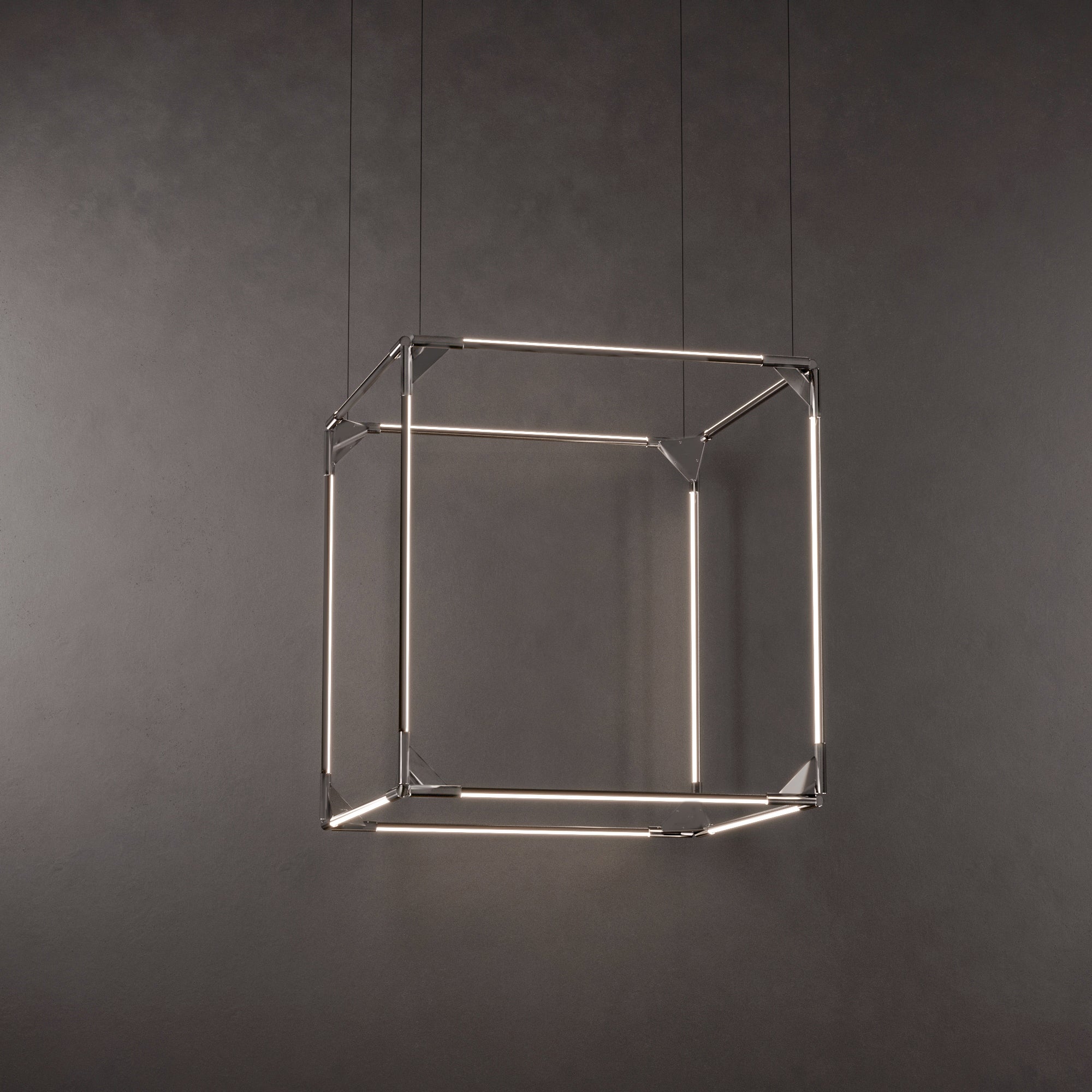 Thin Solids Cube Light