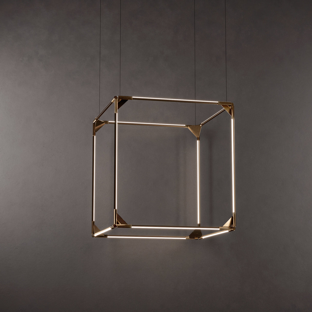 Thin Solids Cube Light