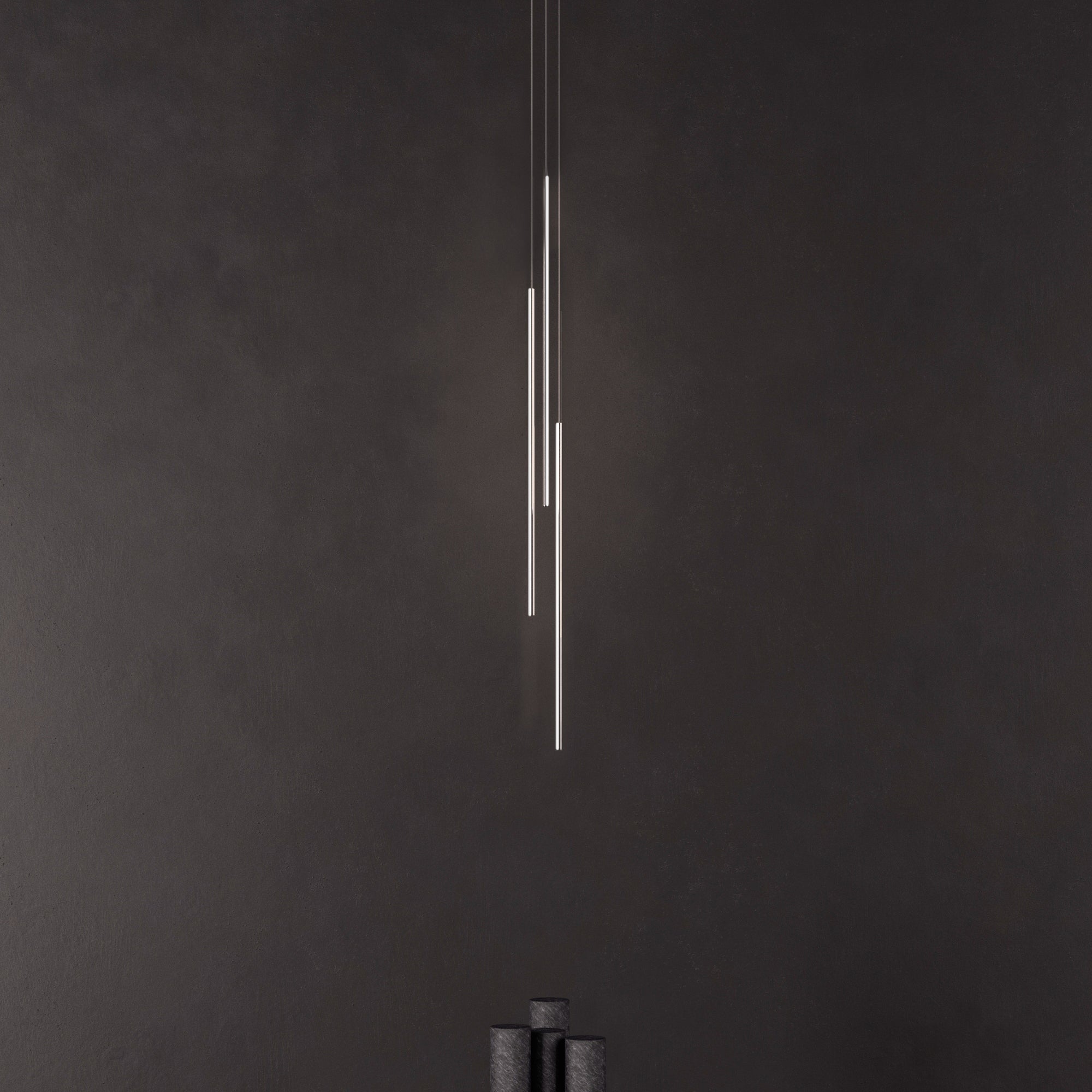 Thin Vertical Suspension Light: Small