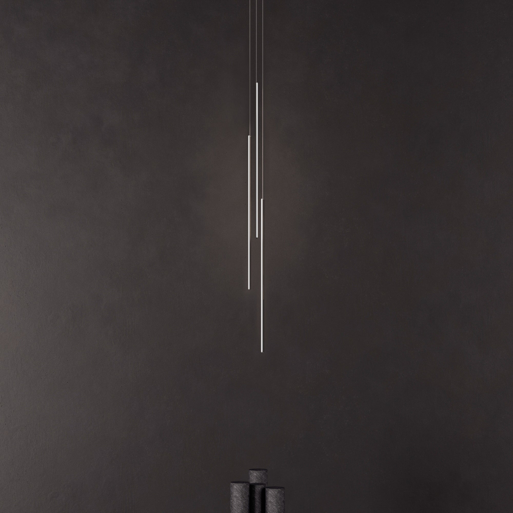 Thin Vertical Suspension Light: Small