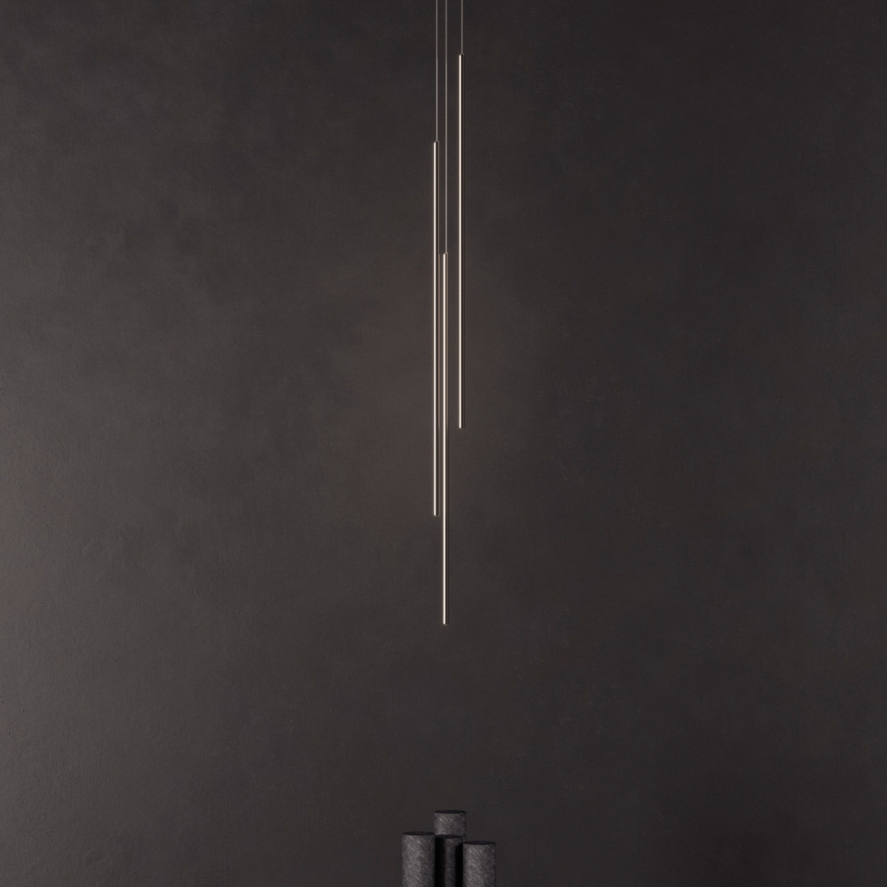 Thin Vertical Suspension Light: Medium