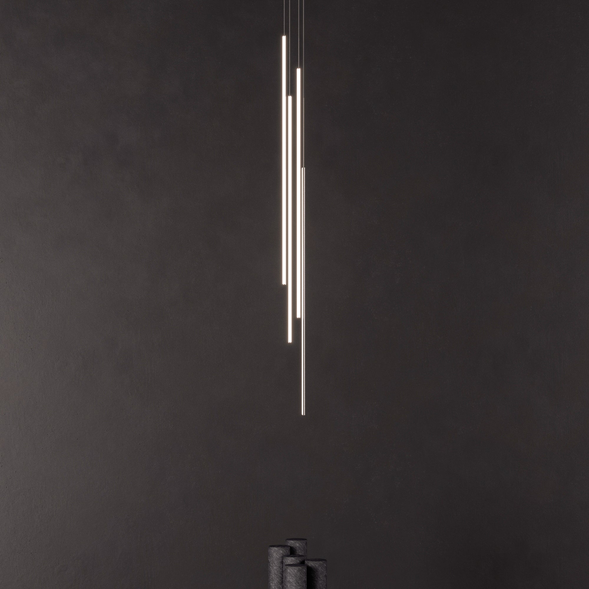 Thin Vertical Suspension Light: Medium