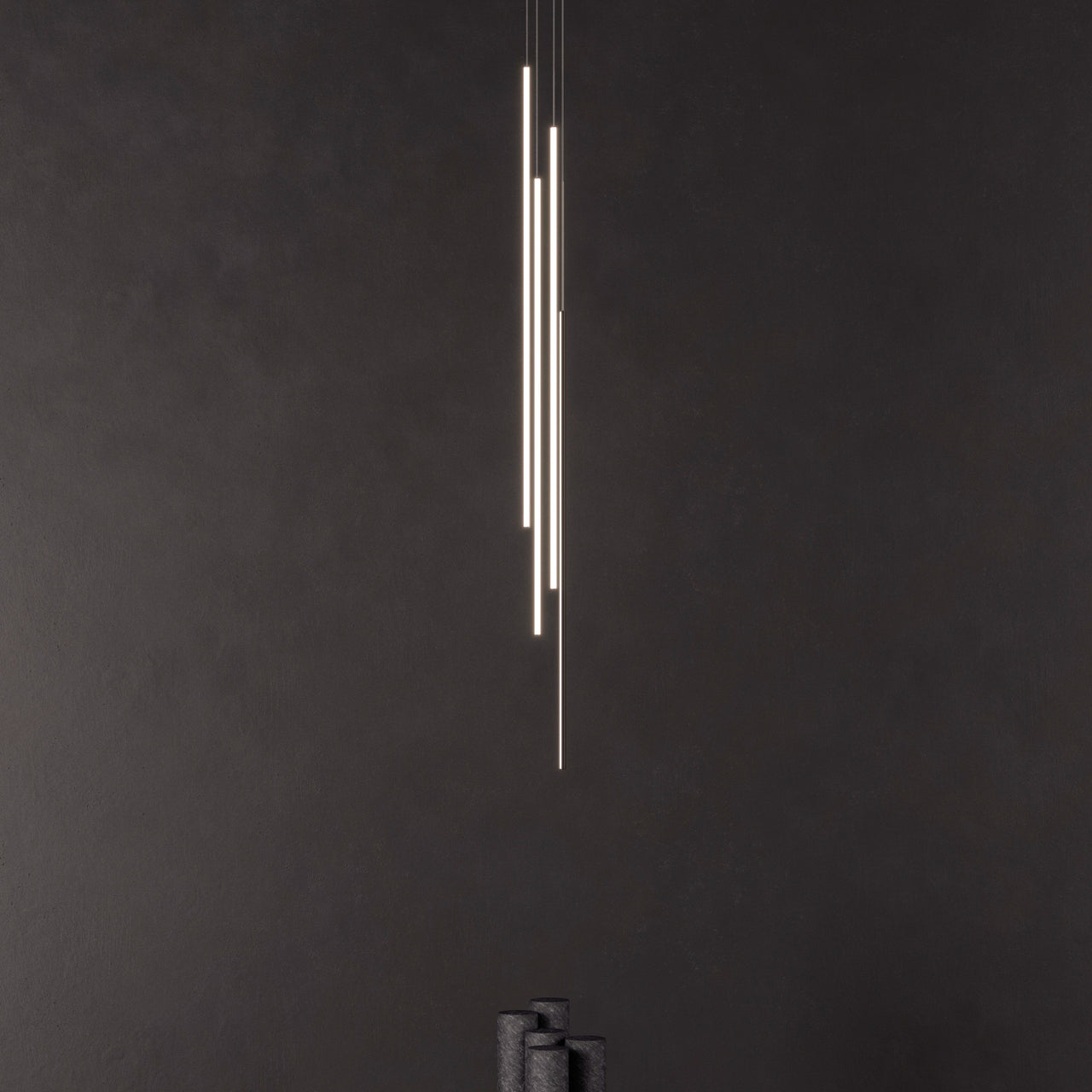 Thin Vertical Suspension Light: Medium