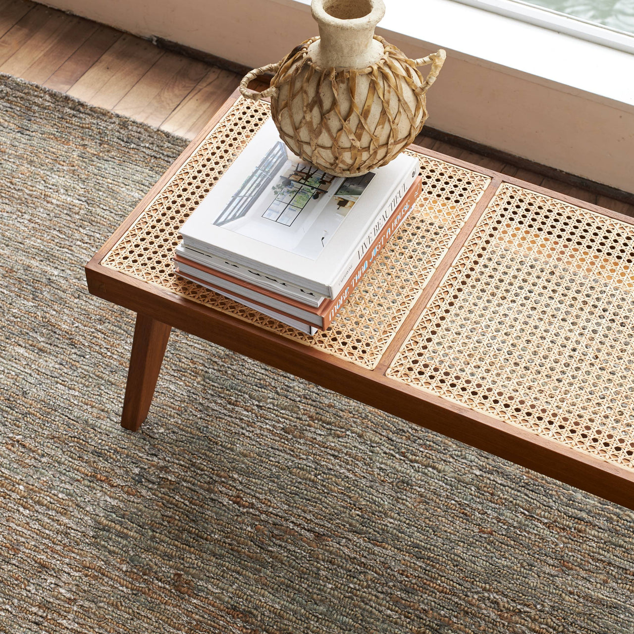 Jute Bamboo Loop Rug