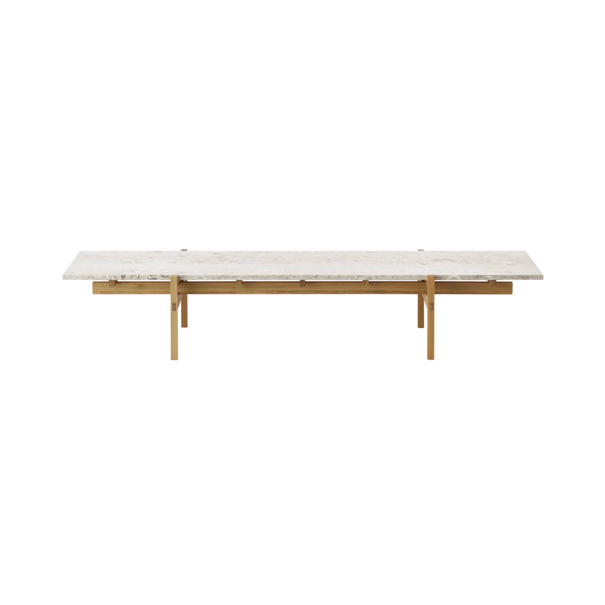 Kinuta Coffee Table: Marble N-CT01: Large - 70.9