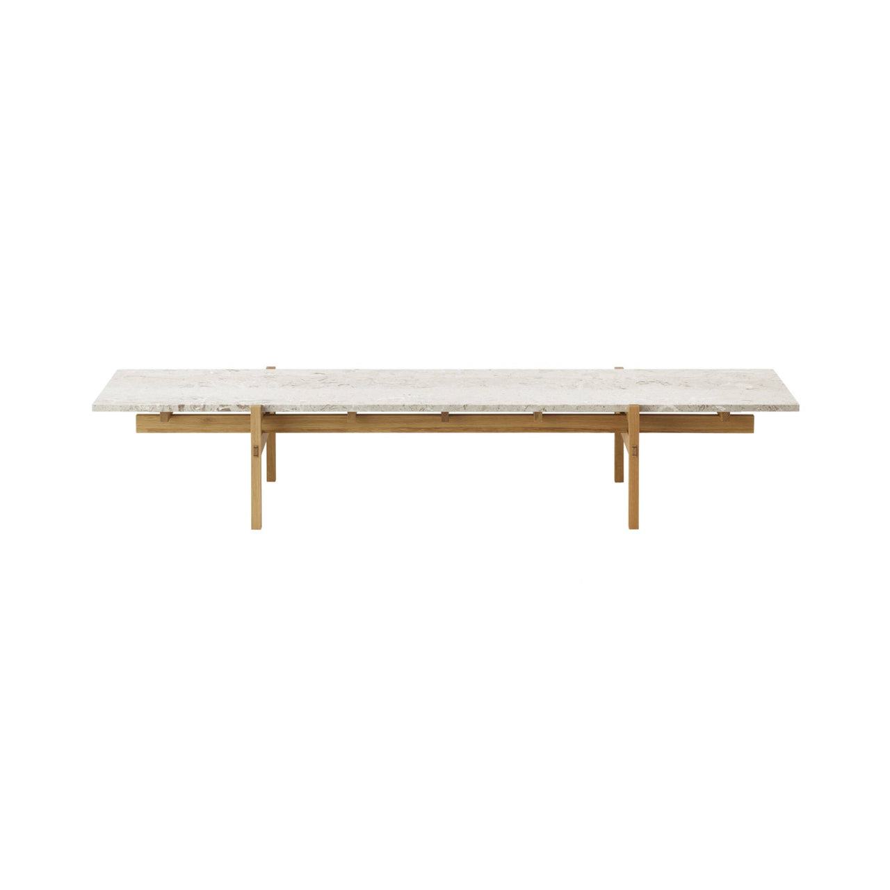 Kinuta Coffee Table: Marble N-CT01: Large - 70.9