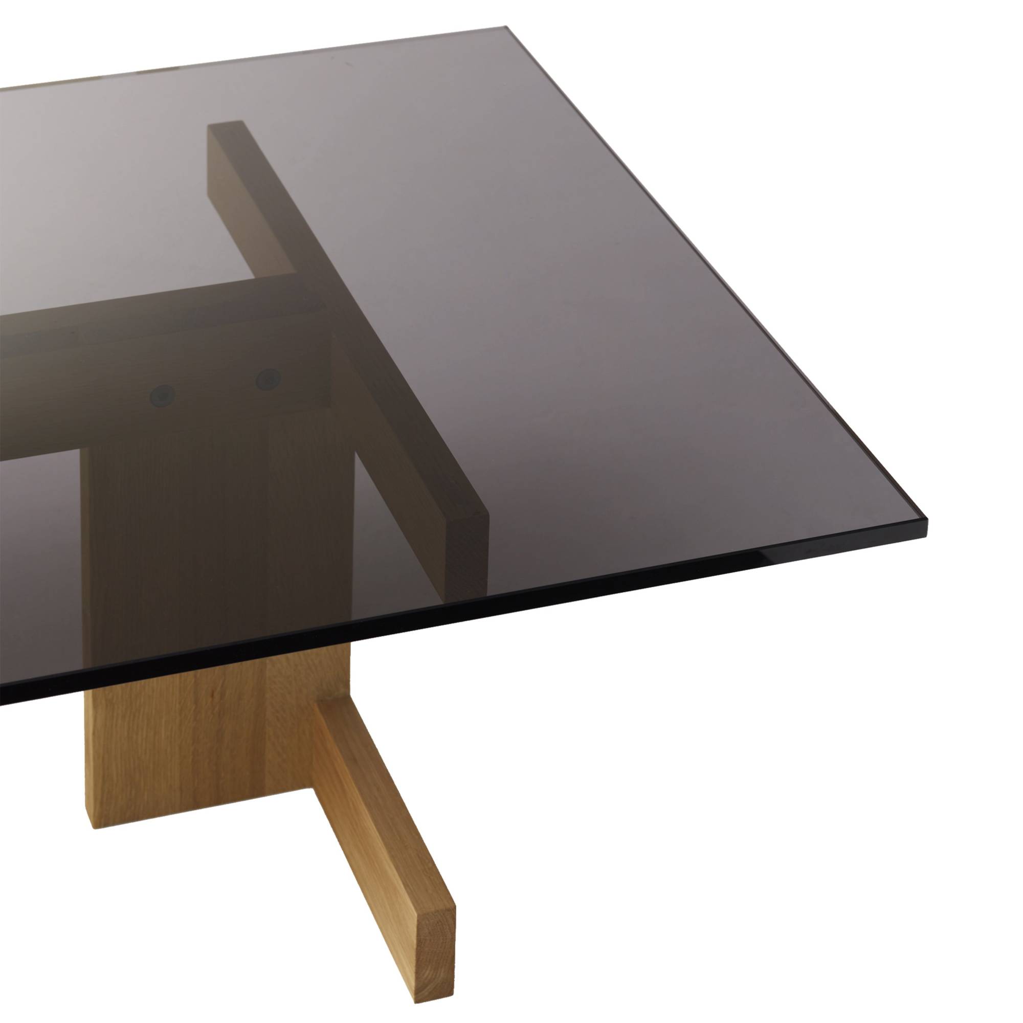 Kinuta Coffee Table: Glass A-CT01 + DI