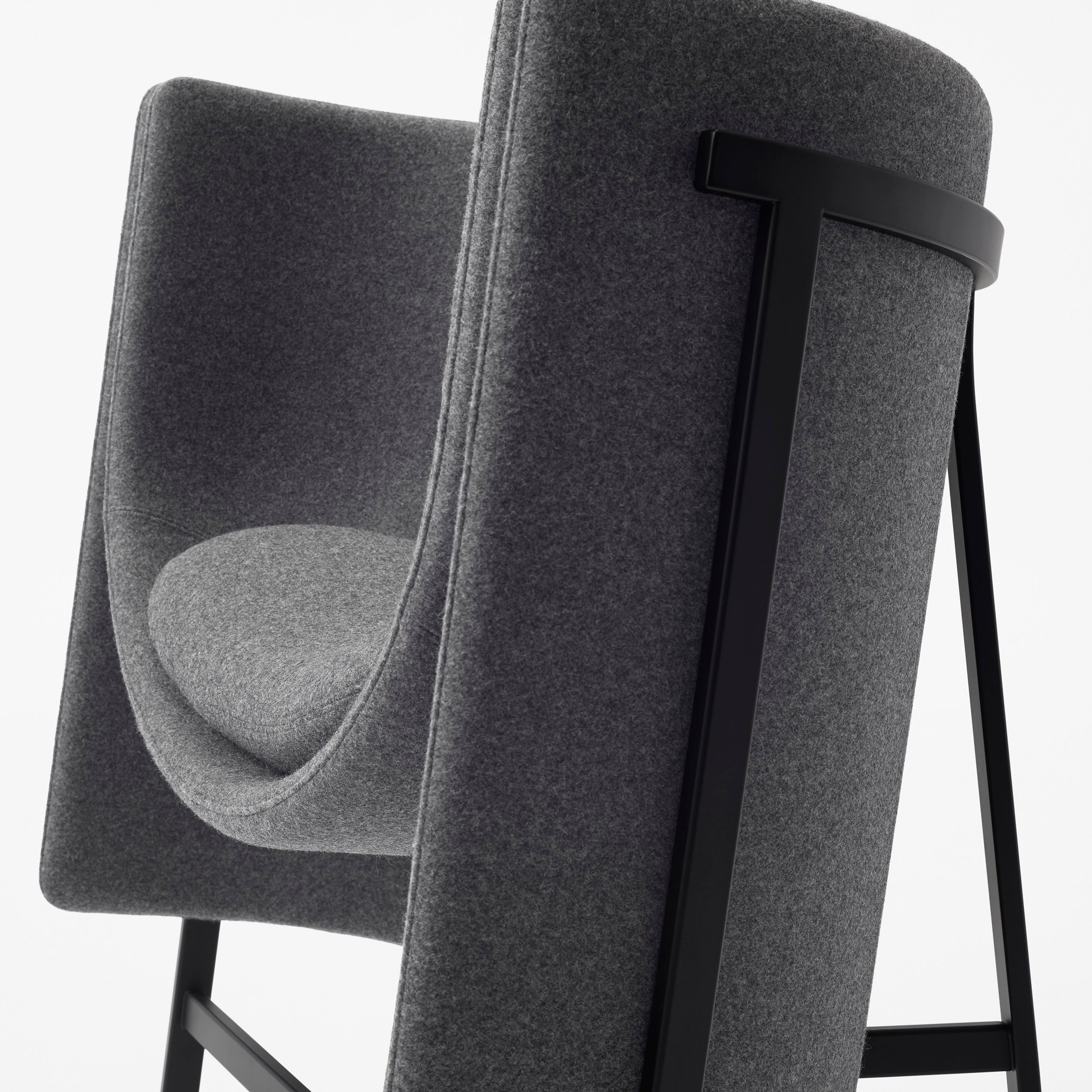 Kite Lounge Chair: Narrow