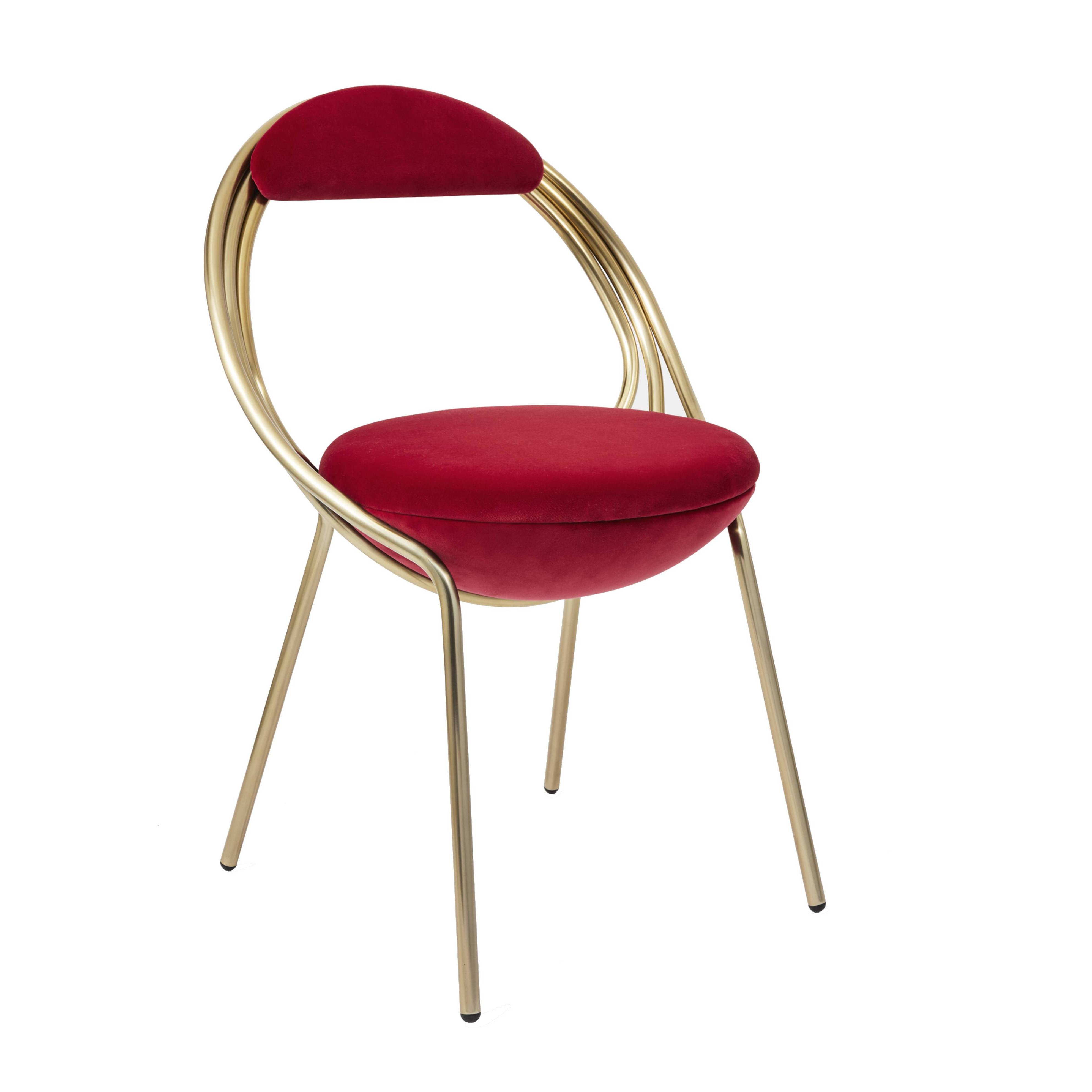 Musico Chair: Satin Brass