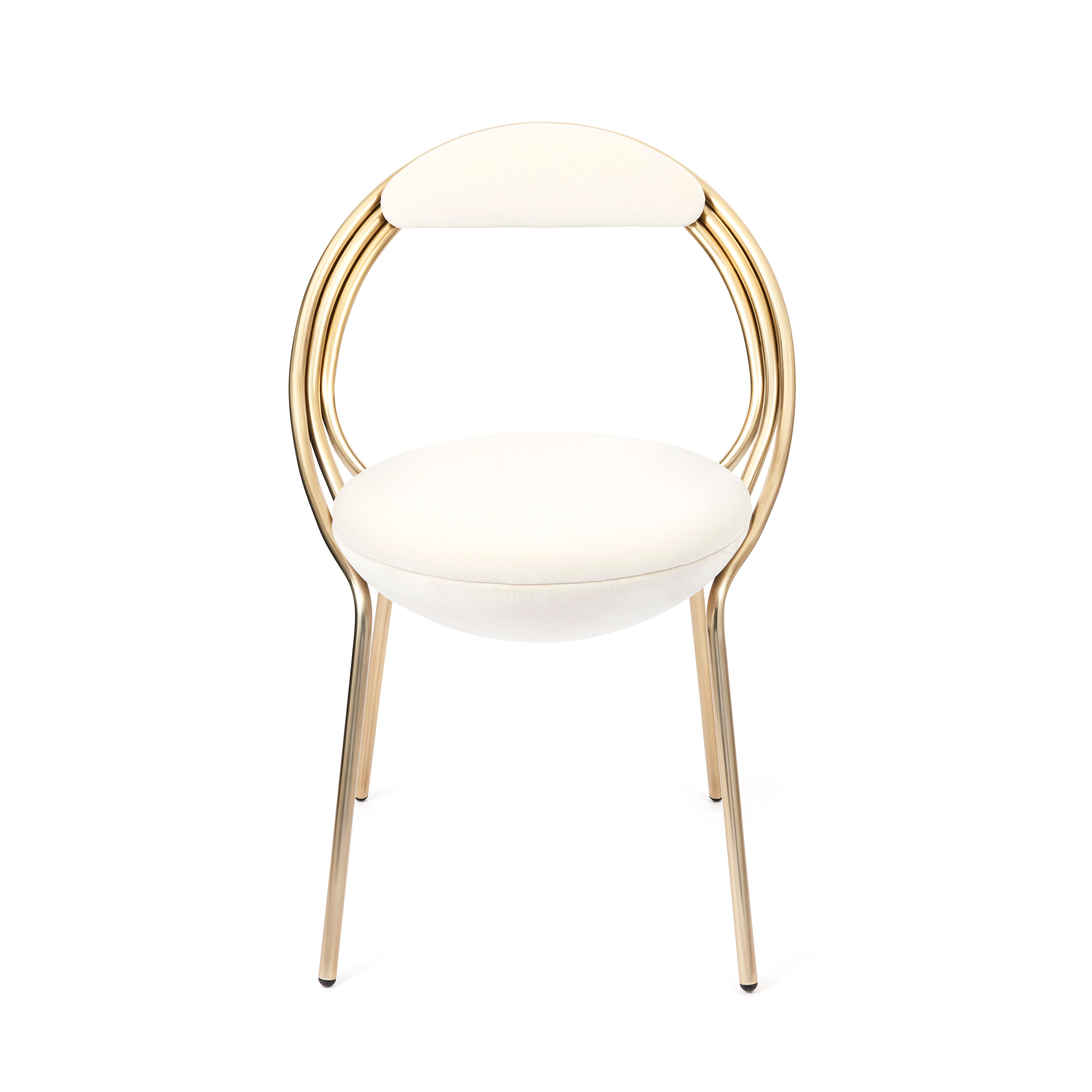 Musico Chair: Satin Brass