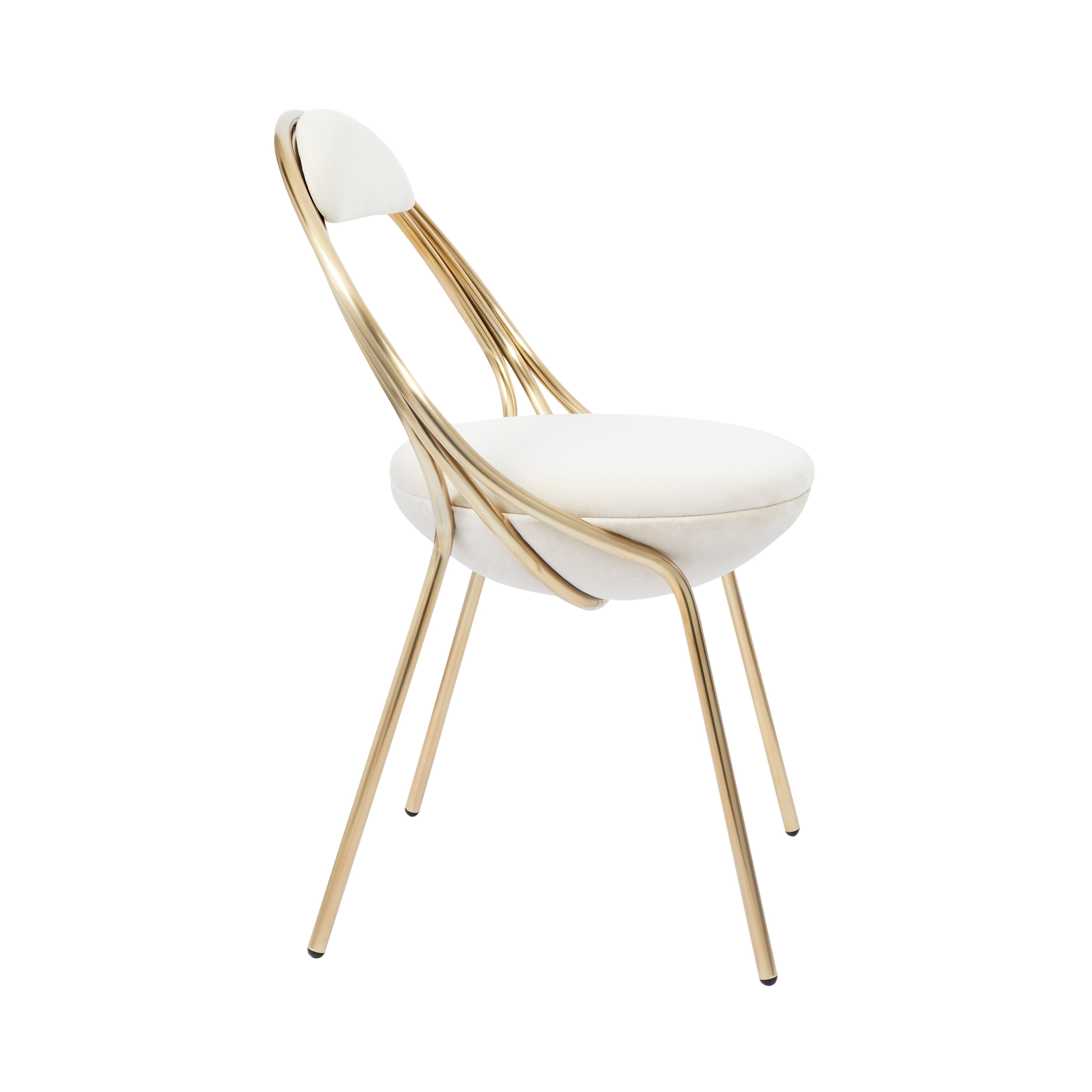 Musico Chair: Satin Brass