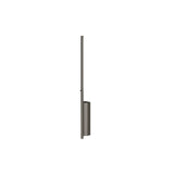 Link Reading Wall Light: Small + Satin Graphite + Satin Graphite