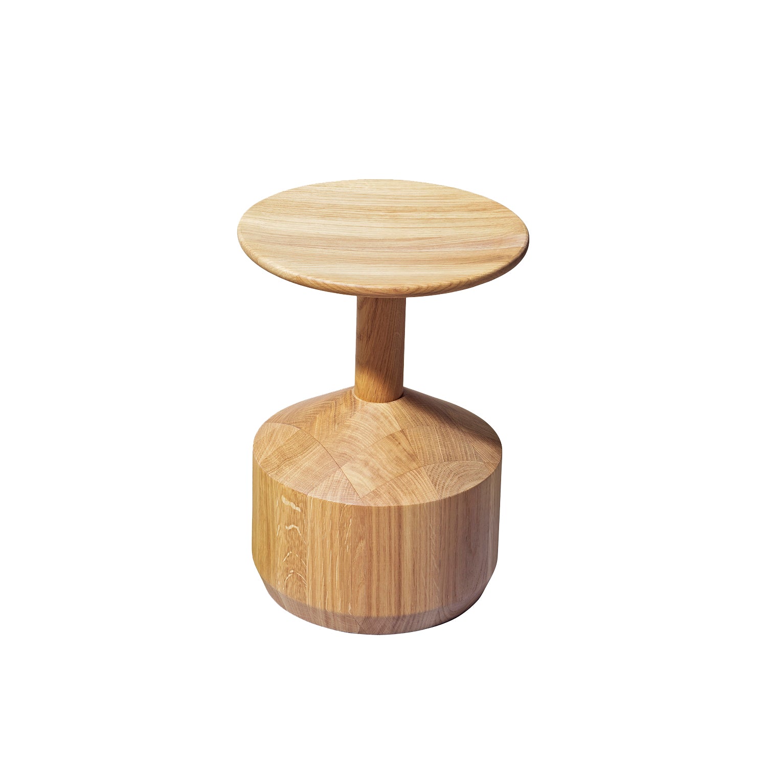 Pezzo Stool: Flamed Oak