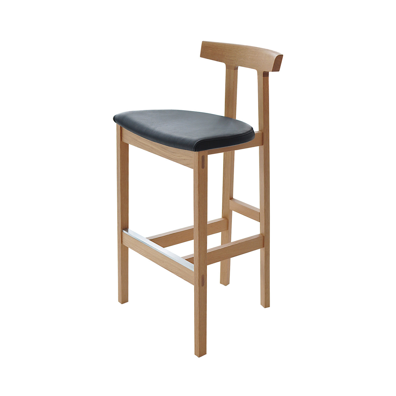 Torii Bar + Counter Stool: Bar + Oak