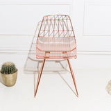 Lucy Chair: Metallic