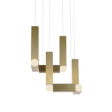 Vesper Duo Light: Brushed Brass