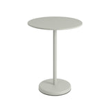 Linear Steel Café Table: Medium - 37.4