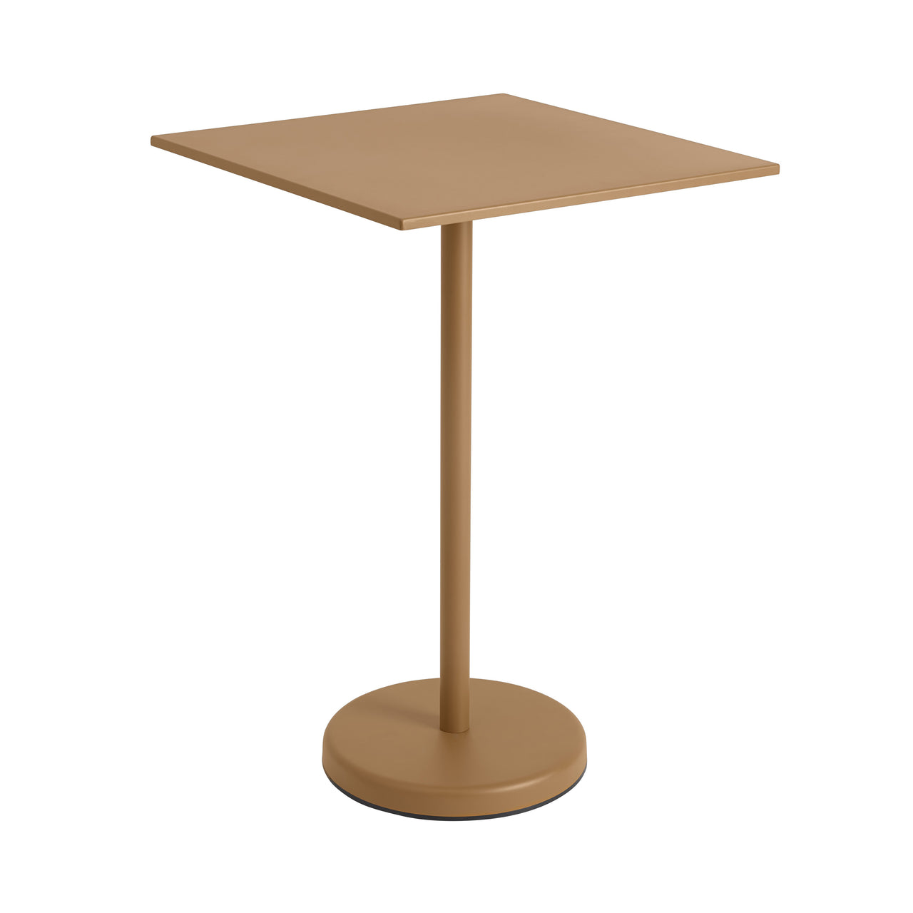 Linear Steel Café Table: Large - 41.3